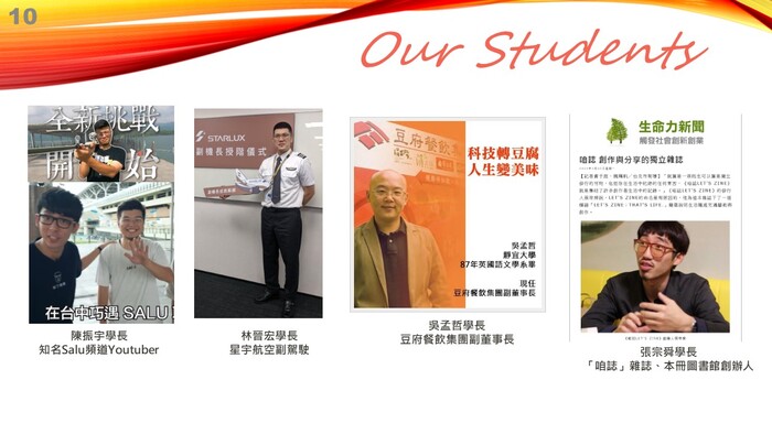 歡迎點閱4/23線上「大學甄試說明會」回放連結與簡報圖片